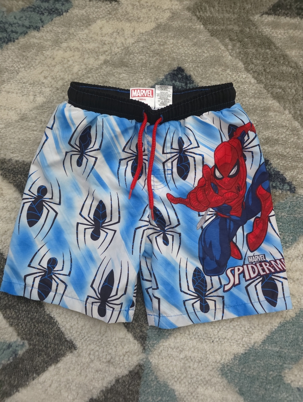 Marvel Spider-Man Boys Swim Trunks Size 4T Like New
